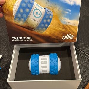 Ollie App-Enabled Robot in White and Blue